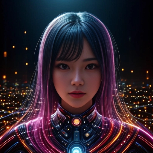 Pao mise en page internet vidéo illustration 3d serveur IA générative AI freelance paris studio de création magazines F2NMYKJ0